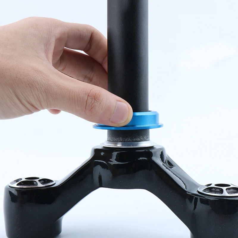 

Bicycle Headset Base Spacer Crown Aluminum Alloy Bike Front Fork Repair Base Bottom Ring Tube Outdoor Cycling Bike Accessories