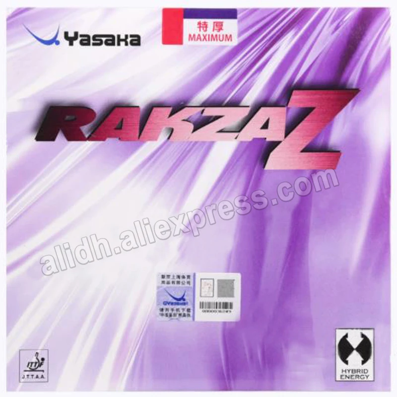Ursprüngliche Yasaka RAKZA Z tischtennis gummi B-87 pickel in schnelle angriff mit schleife für tischtennis schläger ping pong schläger