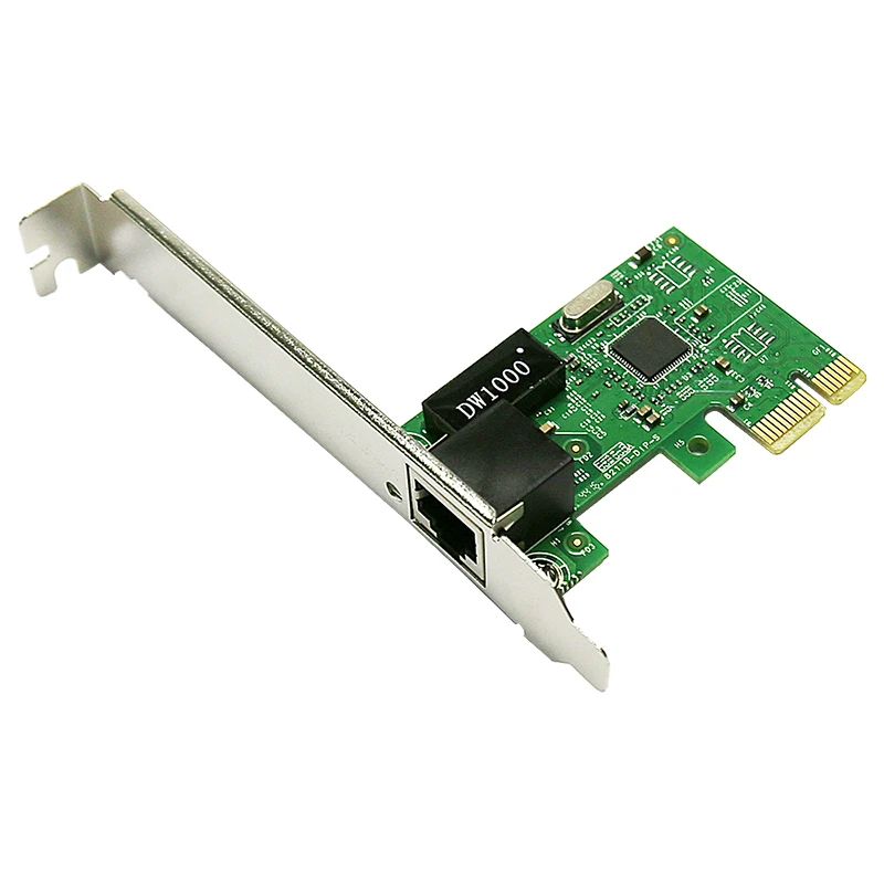 PCIe 1X NIC 10/100M Ethernet Быстрый сетевой адаптер карта RJ45 порт Lan Карта С Realtek RT8211B|Сетевые