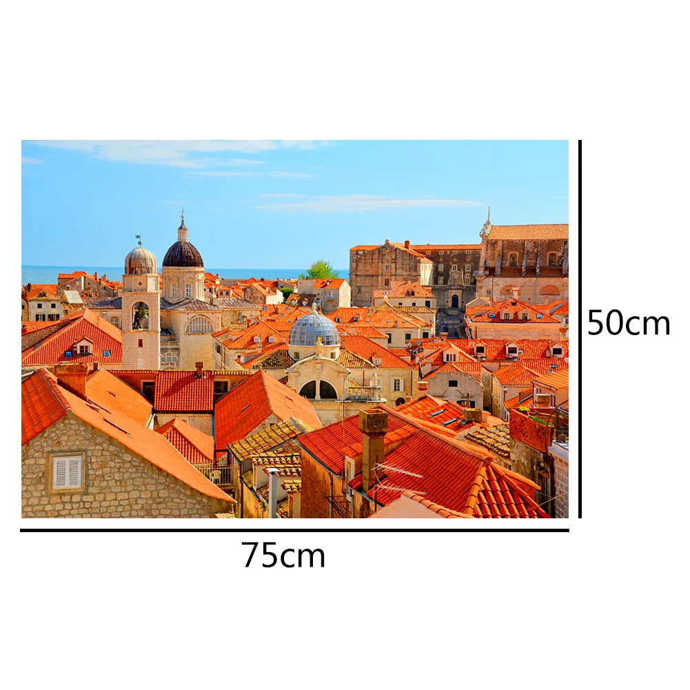 

Educational Learning Assembling Jigsaw Toys 1000pcs DIY City Building Puzzle Mini Intelligent Educational Toy