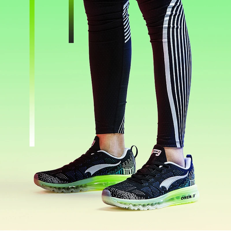 Мужские и женские спортивные кроссовки Onemix воздухопроницаемая спортивная обувь