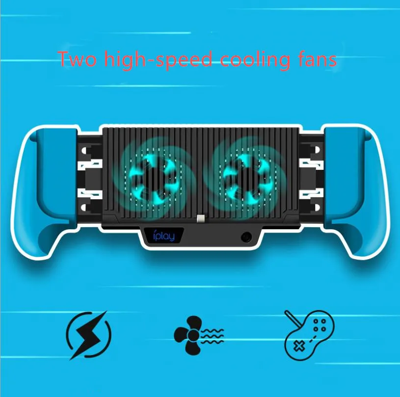 

New iplay Portable Game Cooling Fan For Nintendo Switch Lite Host Universal Charging Stretch Grip 6000MAH For Switch Accessories