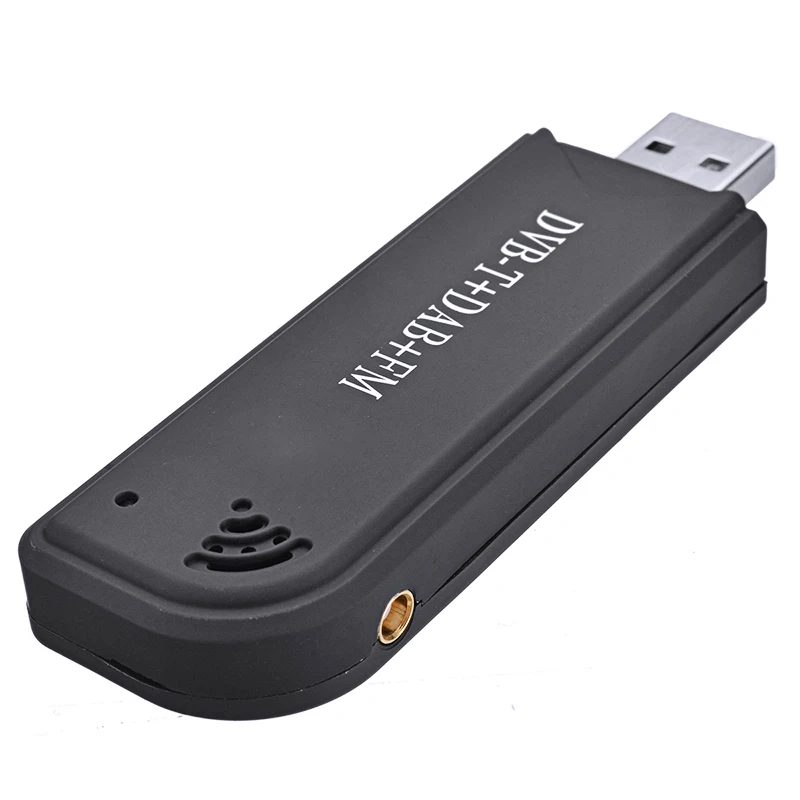 Мини USB DVB T DAB FM ТВ тюнер рекордер + антенна Программное обеспечение CD пульт