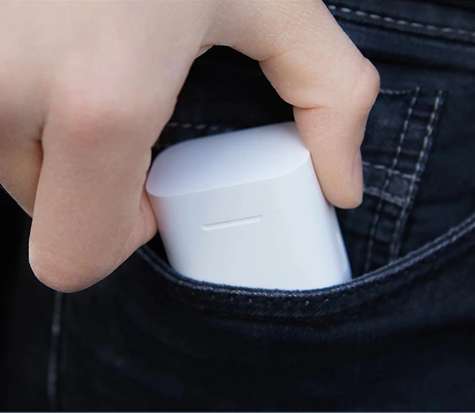 Оригинальные наушники Xiaomi Airdots Pro TWS, Bluetooth гарнитура, стерео, автоматическая пауза, переключатель ANC, ENC, управление нажатием, беспроводные наушники