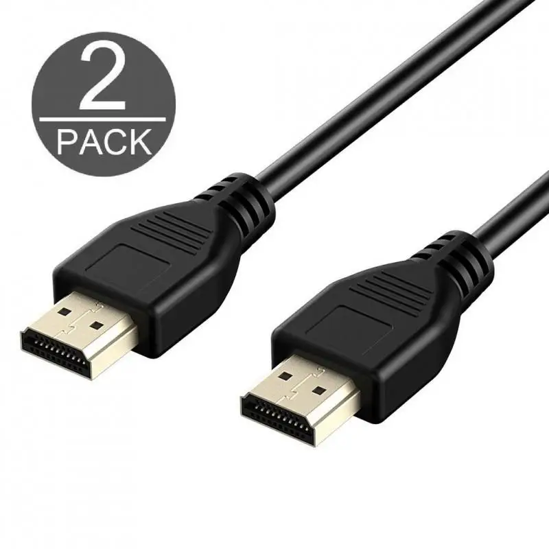 

2PCS 1.5 Meters HDMI-compatible Cable 1080P HD TV to Blu-Ray / DVD player, Xbox, Play Station, PC