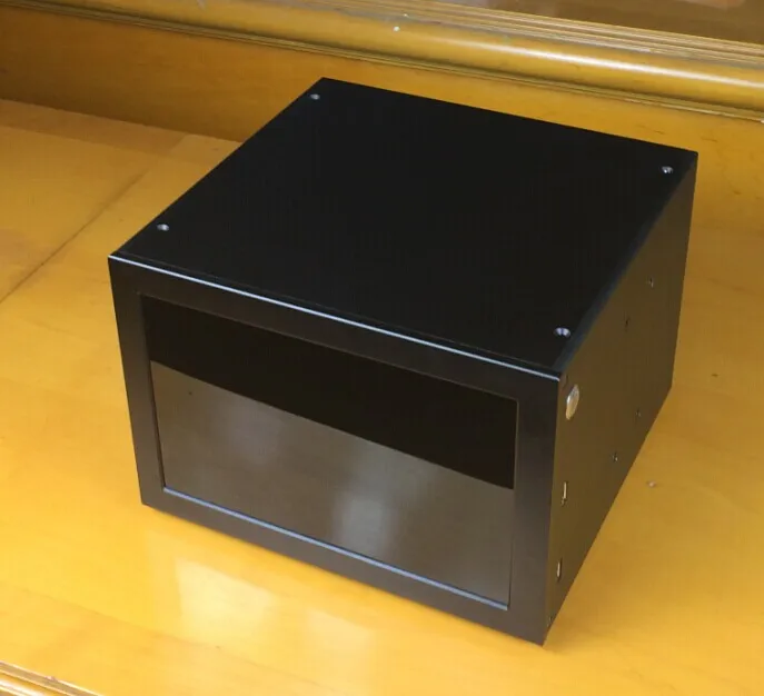 

Алюминиевый Чехол W257 H180 L246 для компьютера с ЧПУ Mini-Itx, высококлассный корпус HTPC, корпус «сделай сам», Корпус только для окна, шасси, блок питан...