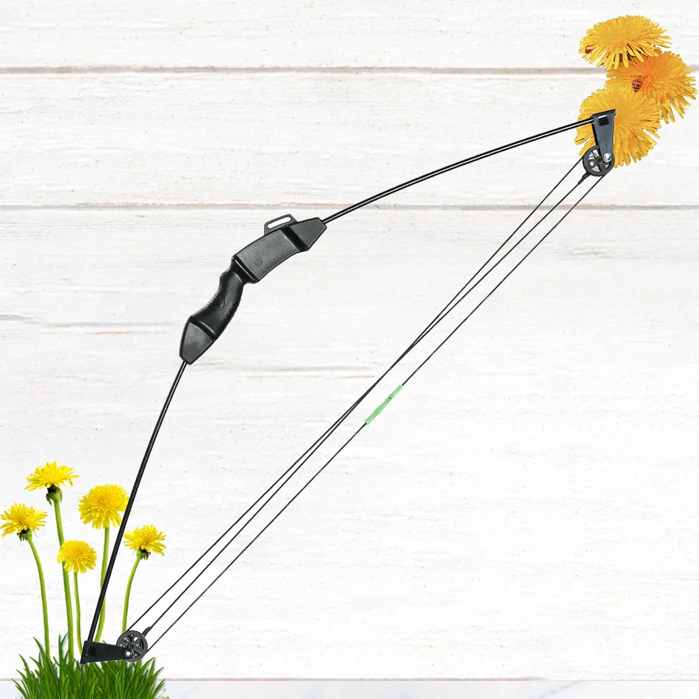 

1 шт., детский комбинированный лук, новый лук на шкиве для игр родителей и детей, развлекательные банты (рассеянный лук, черный)