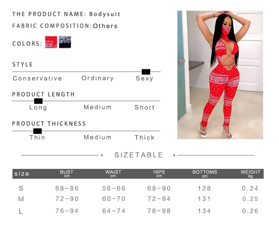 

2020 Sleeveless Print Hollow Out Bandage Sexy V-Neck Bodycon Jumpsuit Summer Women Fashion Streetwear Stretchy Jumper Body