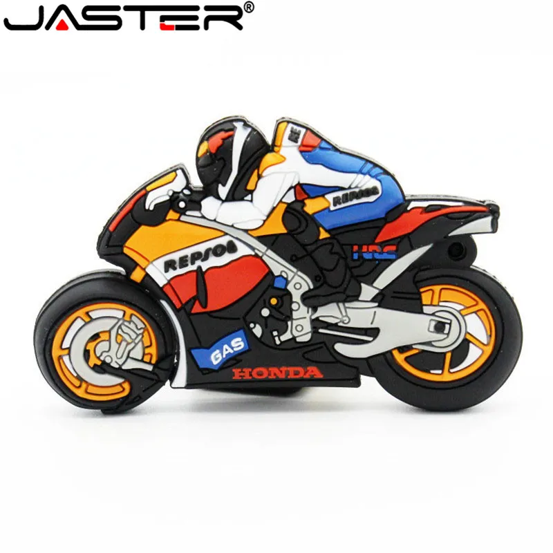 Флэш накопитель JASTER U disk для мотоцикла 8 ГБ 16 32 64 ГБ|cartoon usb|pen drive keychainflash |