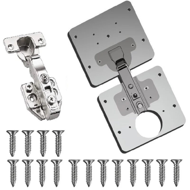 Новая петля для ремонта пластины корпусной мебели окно ящика Нержавеющая сталь
