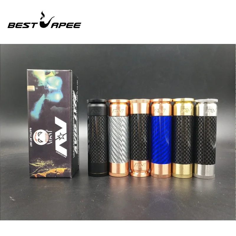 Мод для электронной сигареты AV comyfe Mech mod латунь медь резьба 510 диаметр 25 мм