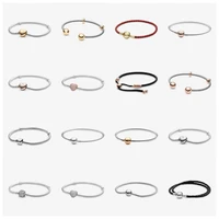 luxury jewelry designers famous brand 925 sterling silver woman jewelry personalized fashion jewelry rose gold bracelet gift2021