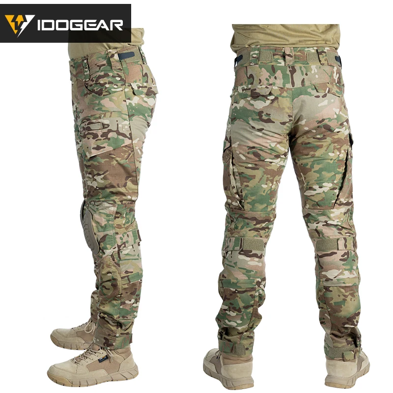 IDOGEAR G4 боевая униформа рубашка и брюки Тактический BDU w/колодки Одежда Пейнтбол