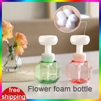 travel 300ml liquid soap dispensers press foam bottle plastic shower gel bottle bathroom accessories makeup tool