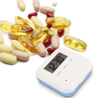 intelligent medication reminders pill box alarm timer electronic timing pill case medicine holder organizer