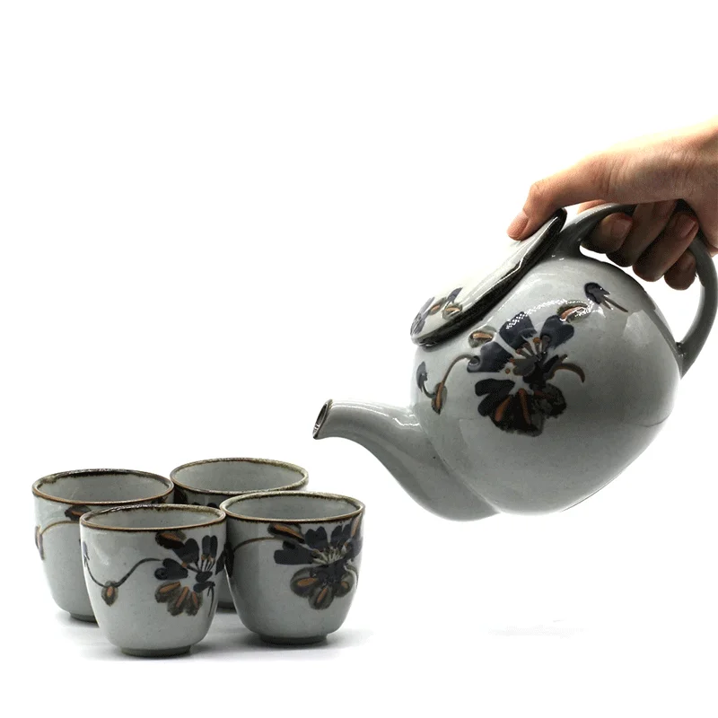 

150ml Chinese Tea Set Pot Chinese Kung Fu Tea Pots Kettle Ceramic Teapot Pottery China Tea Cup Pitcher +1 Strainer