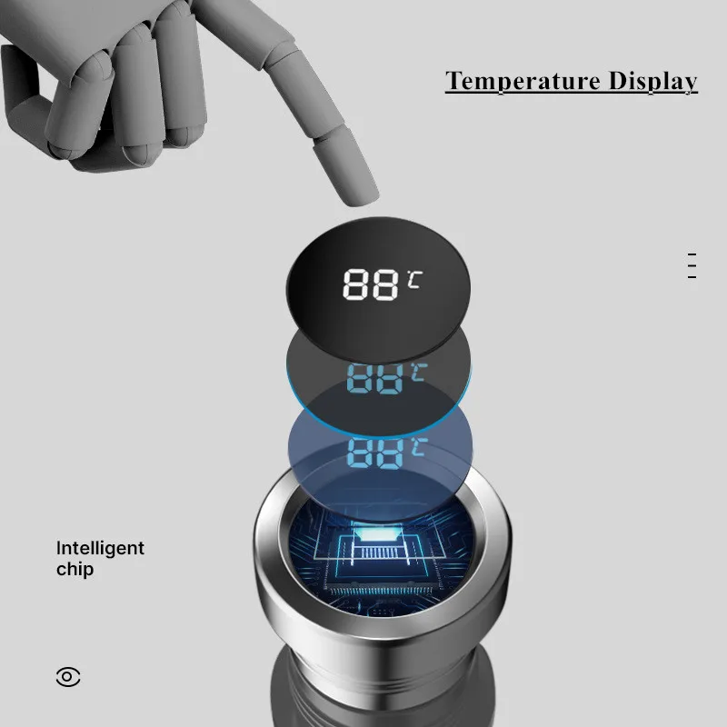 Дешево Лидер продаж! Термос, бутылка для воды, изолированный термос из нержавеющей стали, бутылка с дисплеем температуры, кружки для кофе, чехол для... Продажа Лидер продаж! Термос, бутылка для воды, изолированный термос из нержавеющей стали, бутылка с дисплеем температуры, кружки для кофе, чехол для...