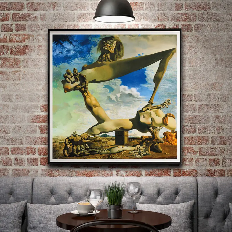 Картина с изображением сандалы сценические знаки винтажные Слоны