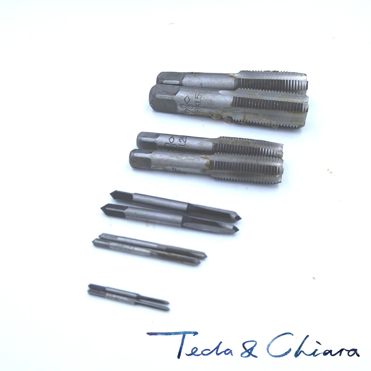 1Set New 18mm x 1.5 Metric Taper and Plug Tap M18 x 1.5mm Pitch For Mold Machining Free shipping