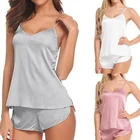 Женская одежда для сна, комплекты короткой одежды пижамы для женщин пижамный комплект милые мягкие удобные футболки с коротким рукавом и шорты в летнем, пижама, нарядное платье