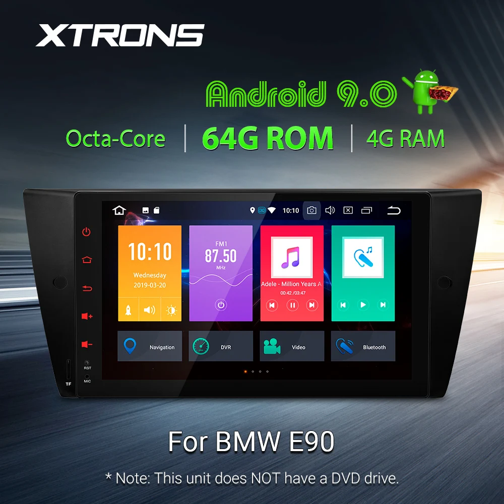 Автомобильный мультимедийный стерео DVD радиоплеер XTRONS 9 &quotAndroid 0 для BMW E90 E91 E92 E93 M3