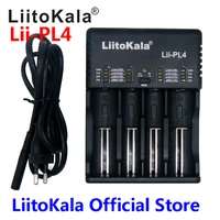 liitokala lii pl4 lii s6 lii500s battery charger for 18650 26650 21700 18350 aa aaa 3 7v3 2v1 2v lithium nimh li ion battery