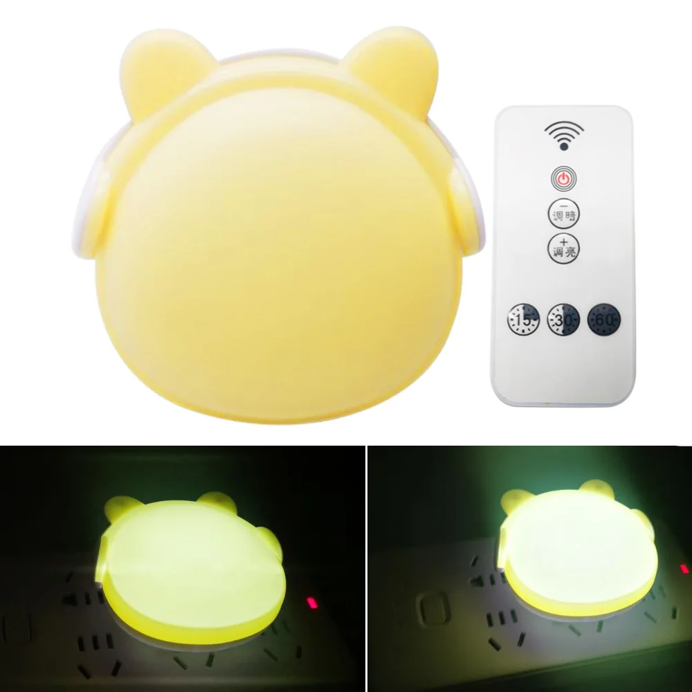 Светодиодный Светильник ночник с вилкой EU/US настенный светильник для дома