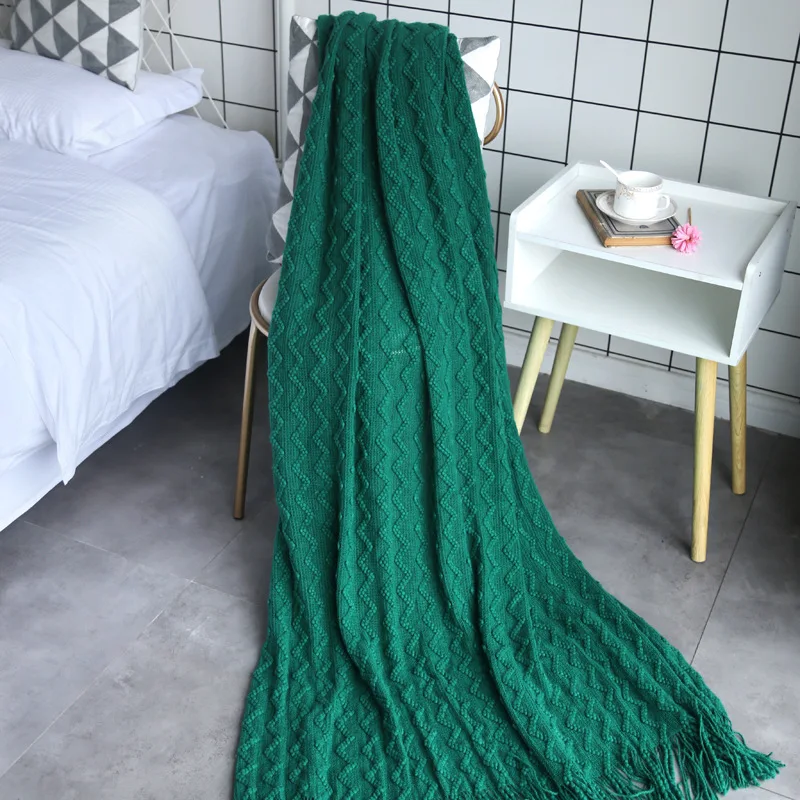 Скандинавское кашемировое одеяло супер мягкое зимнее постельное белье теплое из