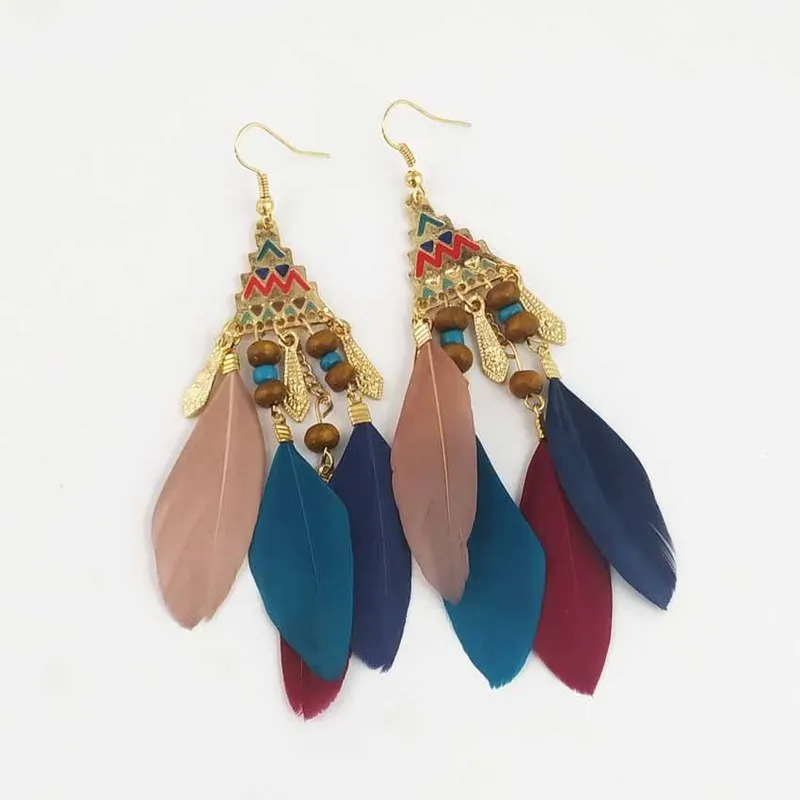 Женские серьги ручной работы в стиле ретро | Украшения и аксессуары