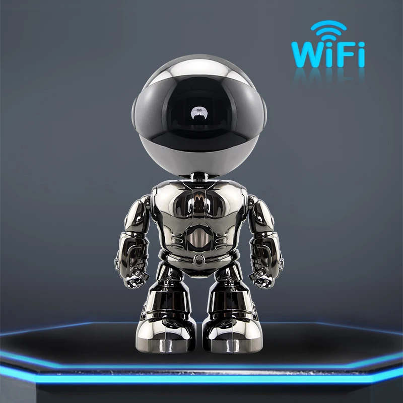 

2MP 1080P IP Camera Wireless Home Security Robot Camera Two-way Audio Surveillance Wifi Night Vision CCTV Camera