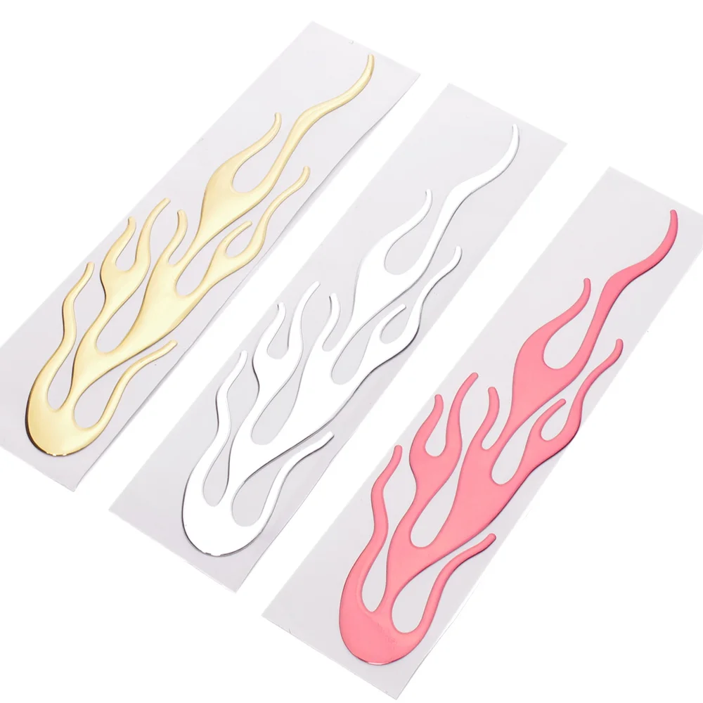 

Universal Car 3D Flame Sticker Styling Engine Hood Motorcycle Auto Decal Decor Mural Vinyl Individualized Covers