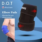 1 шт. спортивные налокотники для тенниса, 1 шт. спортивные налокотники для гольфа для поддержки нейлонового артрита, эпиондилит от боли, спортивный тренажерный зал, наколенники для