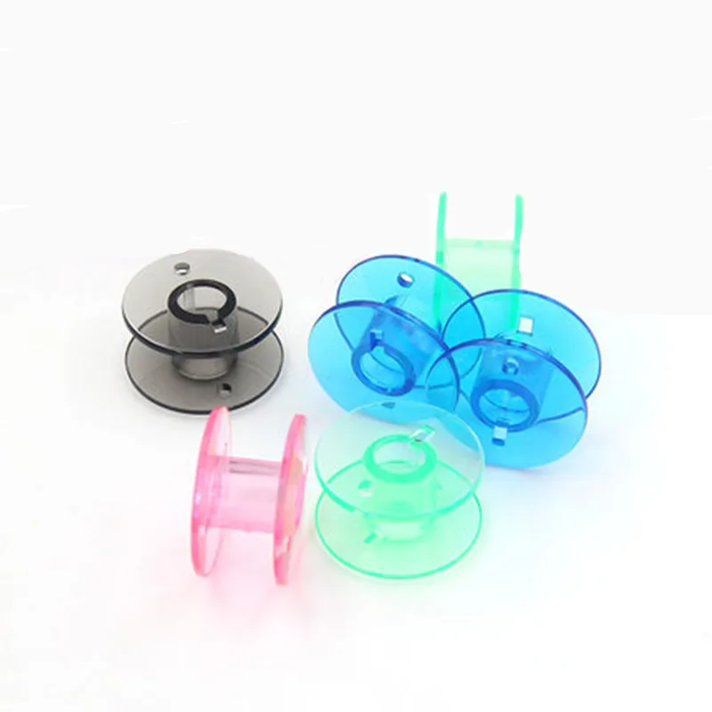 25 шт./компл. набор шпулек яркие пластиковые прозрачные аксессуары для швейной