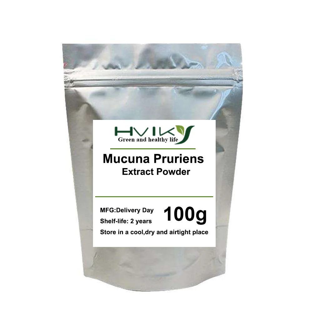 

Pure Mucuna Pruriens Extract Powder 10:1,Natural Dopamine L-Dopa