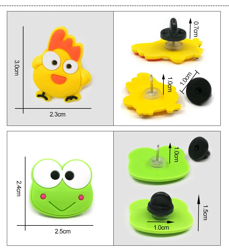 1 шт. Броши из ПВХ с авокадо астронавты Бабочка клатч булавки аксессуары значки