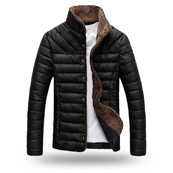 Новинка зимняя мужская теплая куртка повседневные парки Мужское пальто