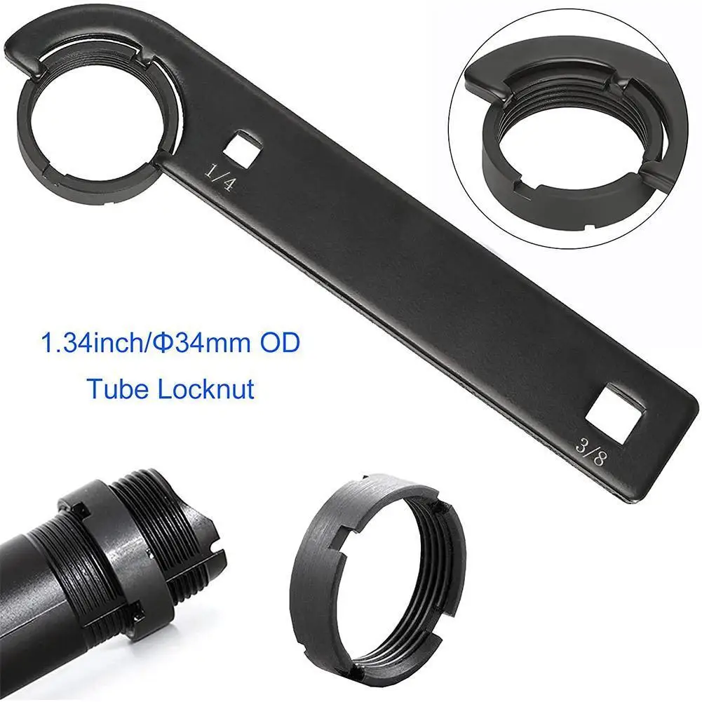 

34mm Bearing Lock Nut And Pipe Lock Nut Removal Wrench Tool Disassembly Wrench For All 1.34inch/34mm OD Four Slotted Round Nut