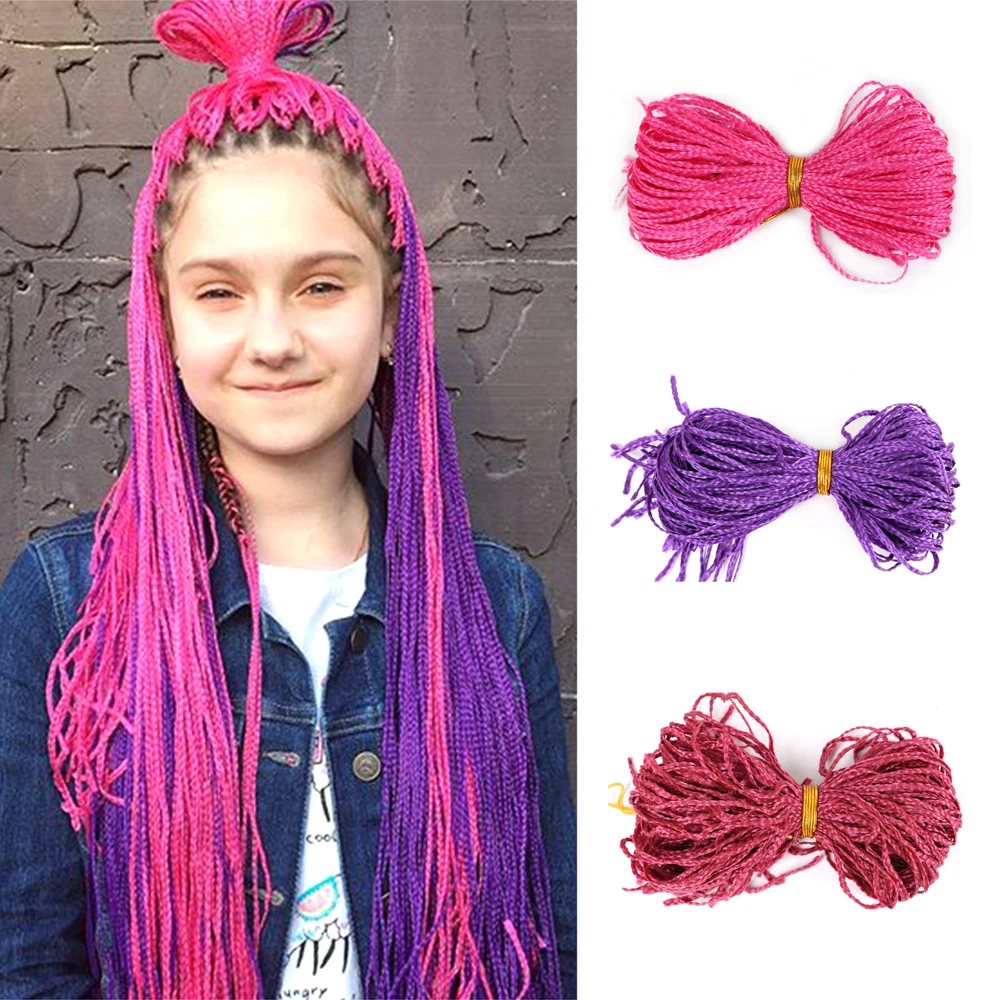 Наращивание волос Zizi Box косички синтетические вязаные пряди натуральные волосы 50