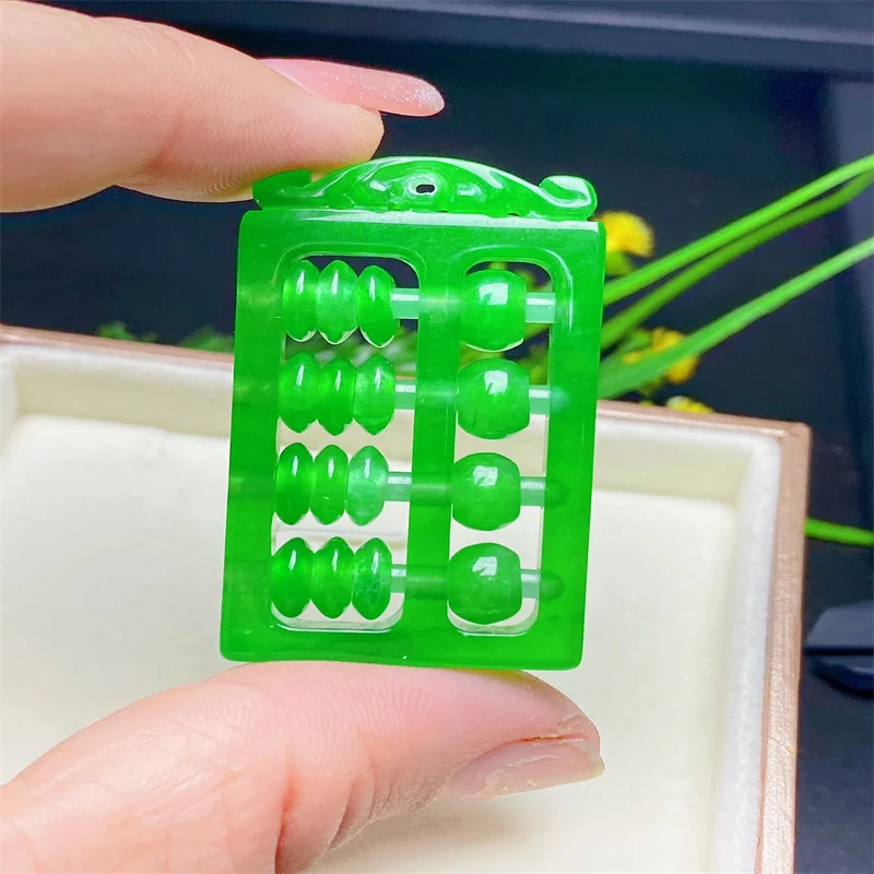 

Лидер продаж, натуральный нефритовый кулон с ручной резьбой, ожерелье из Абака, модные ювелирные изделия, аксессуары для мужчин и женщин, по...