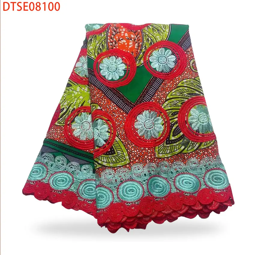 Высококачественная африканская восковая ткань хлопковая в стиле стрекозы с