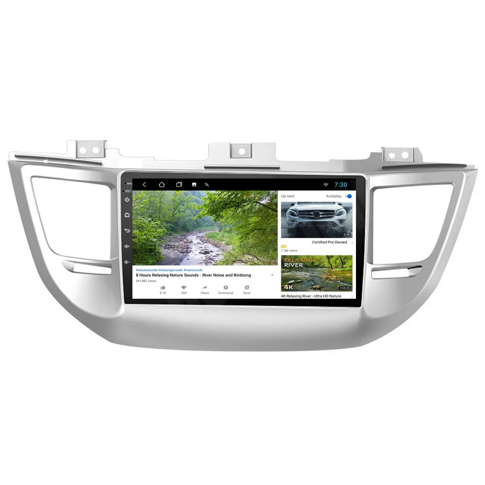 Автомагнитола для Hyundai Tucson IX35 2016 2017 Android 10 автомобильное радио стерео GPS навигация