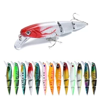 luya accessories 3 segments fish supplies floating swimbait multi layer lure bait jointed minnow bait fishing tackle