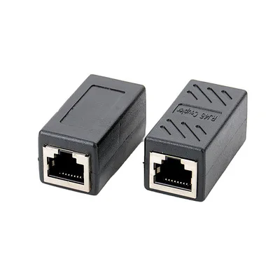 Женский сетевой разъем адаптер переходник удлинитель для головок RJ45 Ethernet кабель