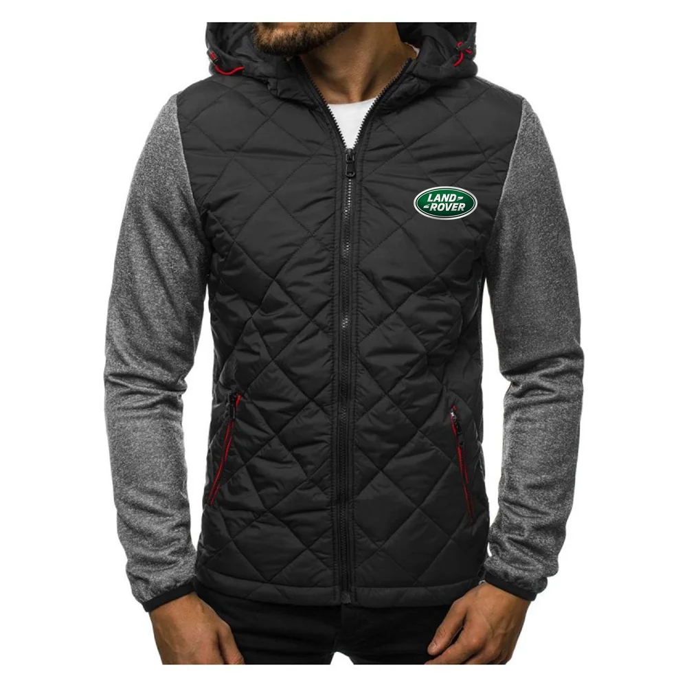

Land Rover Latest Casual Sports Hooded Men's Sweatshirt Hoodie Men's Long-Sleeved Jacket Zipper Track Field Sportswear M-3XL A+6