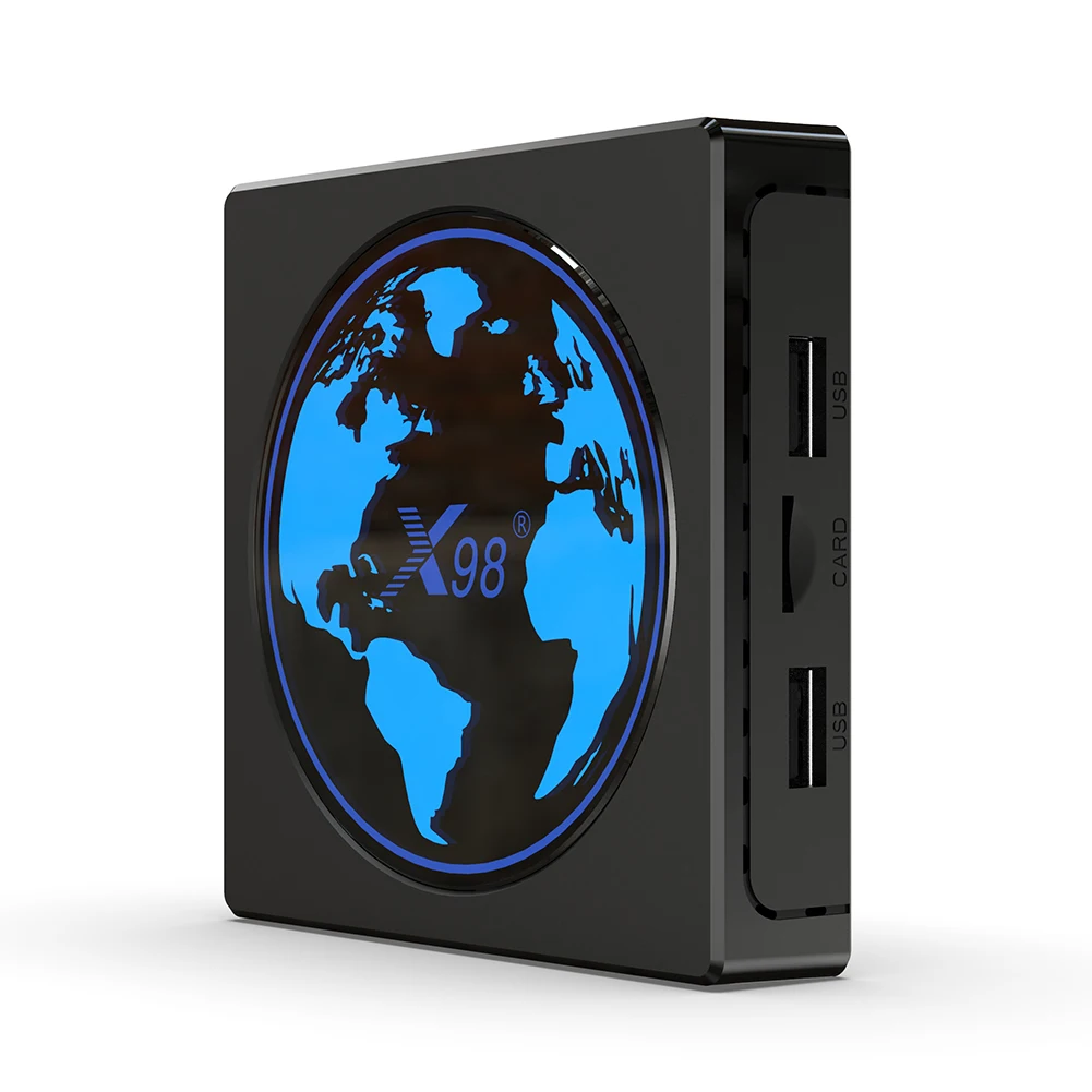 

ТВ-приставка X98 Mini Smart TV для Android 11 2 ГБ + 16 Гб двухдиапазонный WiFi HD Bluetooth-совместимый медиаплеер 4K телеприставка