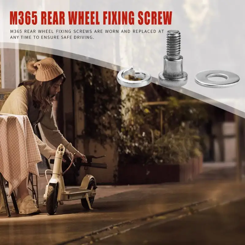 1 комплект самокатов заднего колеса фиксированный Болт Винты наборы для Xiaomi M365