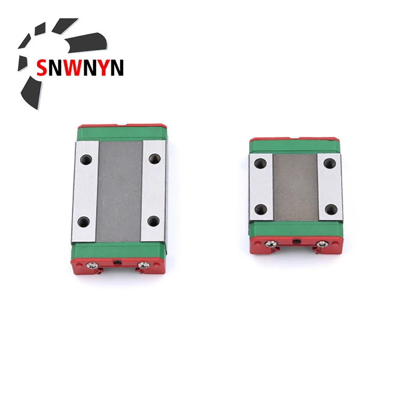 

2PCS MGN9H MGN12H Carriage MGN15H MGN9C MGN12C MGN15C MGN7H MGN7C Block For MGN9 MGN12 MGN Miniature Linear Rail Guide CNC Parts