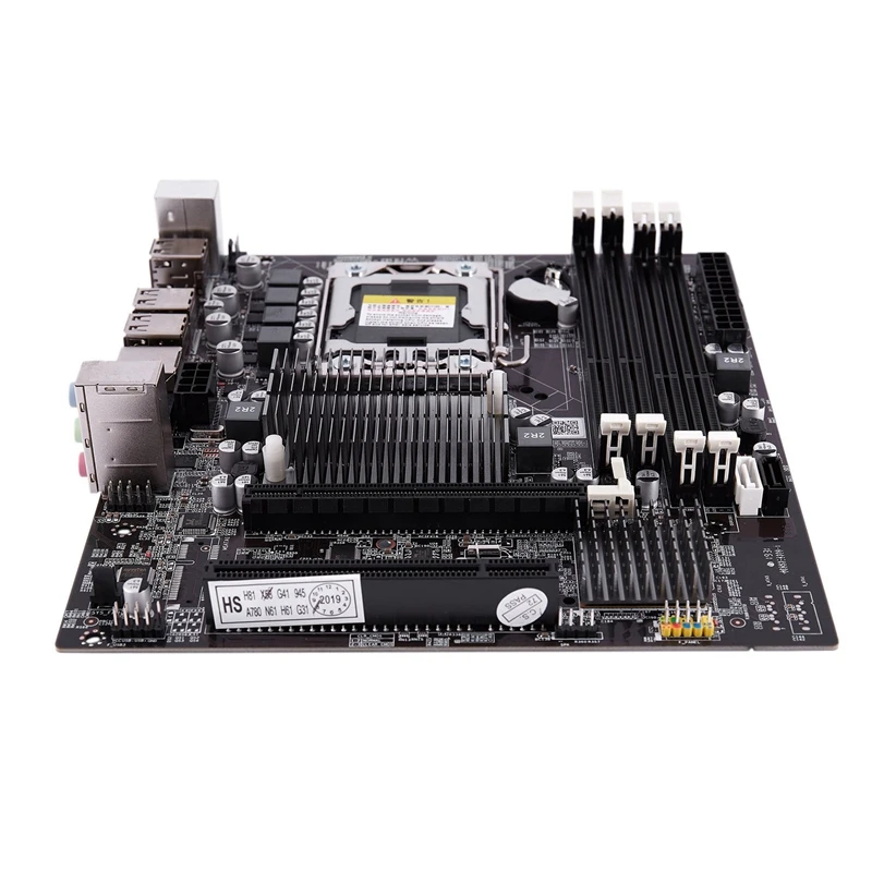 PPYY новый X58F LGA1366 настольный компьютер материнская плата с жесткими дисками SATA 3 0/2