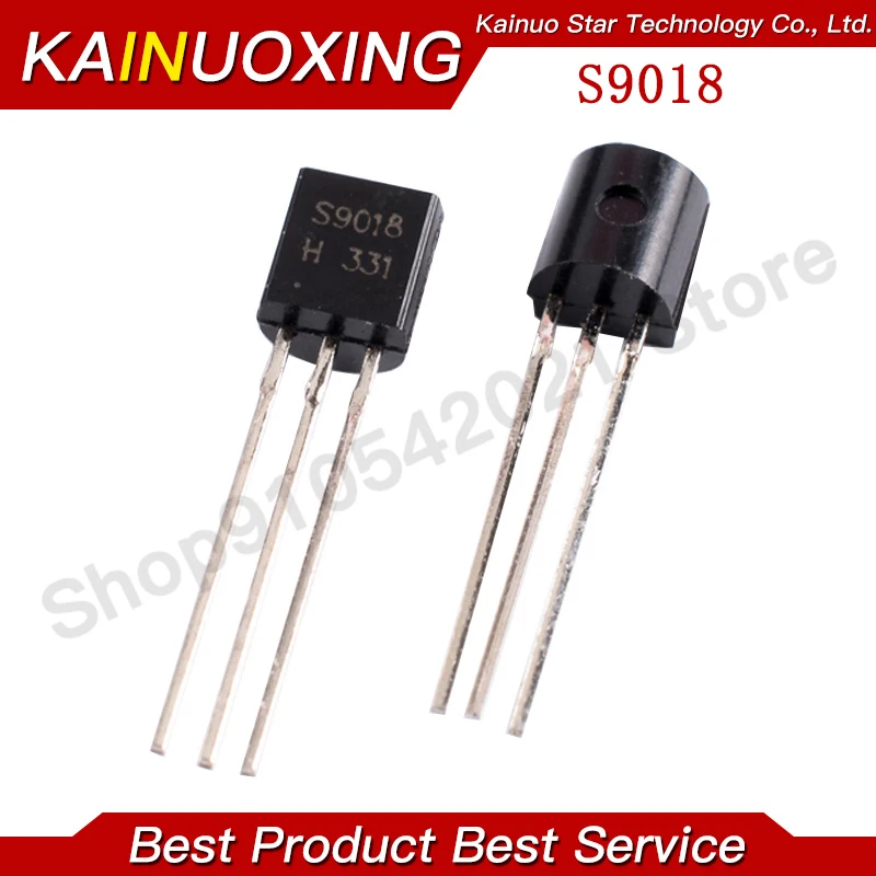 100PCS S9018 TO-92 9018 TO92 new triode transistor - купить по выгодной цене |
