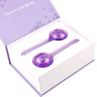 Волнистый Блестящий волнистый ролик для ледяной кожи, волшебный массажер для лица для охлаждения лица